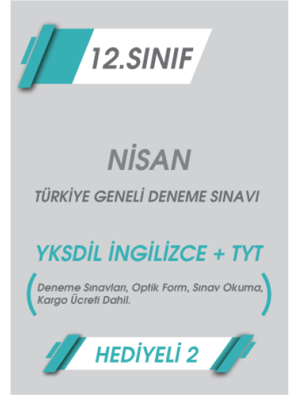 Dilko Türkiye Geneli Sınavı - 12. Sınıf - Nisan Hediyeli (10'lu Deneme)