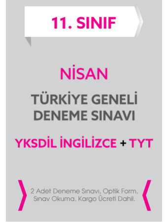 Dilko Türkiye Geneli Sınavı - 11. Sınıf - Nisan